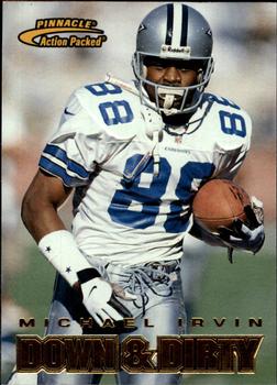 1997 Action Packed #123 Michael Irvin Front