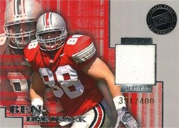 2004 Press Pass SE - Game Used Jerseys Silver #JC/BH Ben Hartsock Front