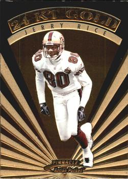 1997 Action Packed - 24K Gold #9 Jerry Rice Front