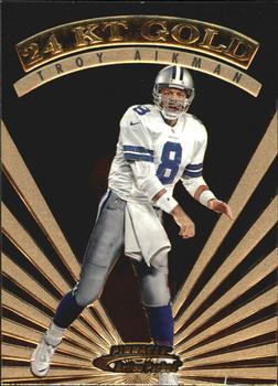 1997 Action Packed - 24K Gold #12 Troy Aikman Front
