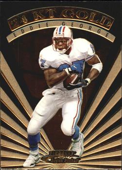1997 Action Packed - 24K Gold #15 Eddie George Front