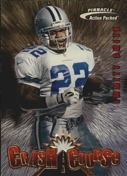 1997 Action Packed - Crash Course #4 Emmitt Smith Front
