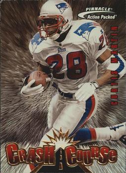 1997 Action Packed - Crash Course #12 Curtis Martin Front