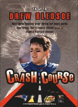 1997 Action Packed - Crash Course #16 Drew Bledsoe Back