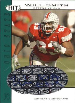 2004 SAGE HIT - Autographs Emerald #A39 Will Smith Front
