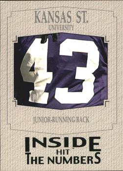 2004 SAGE HIT - Inside the Numbers Emerald #9 Kansas St. Running Back Front