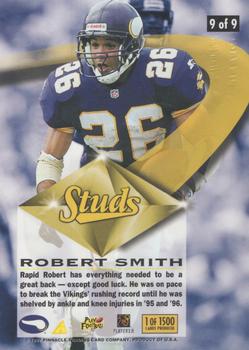 1997 Action Packed - Studs #9 Robert Smith Back