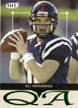2004 SAGE HIT - Q&A Emerald #Q10 Eli Manning Front