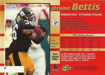 1997 Bowman's Best #6 Jerome Bettis Back