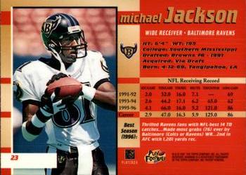 1997 Bowman's Best #23 Michael Jackson Back
