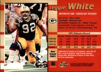 1997 Bowman's Best #27 Reggie White Back