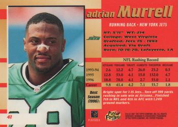 1997 Bowman's Best #41 Adrian Murrell Back