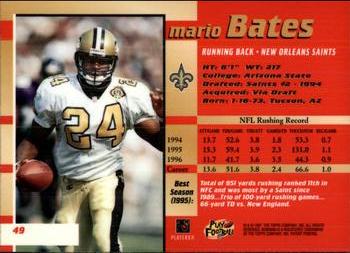 1997 Bowman's Best #49 Mario Bates Back