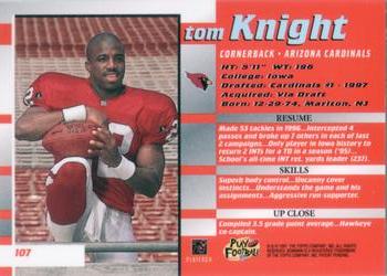 1997 Bowman's Best #107 Tom Knight Back