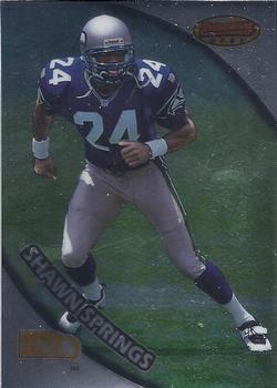 1997 Bowman's Best #120 Shawn Springs Front