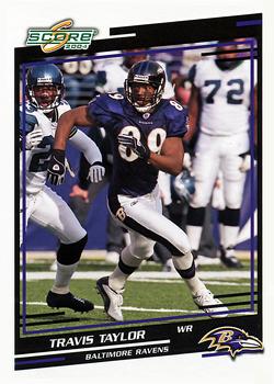 2004 Score - Glossy #24 Travis Taylor Front