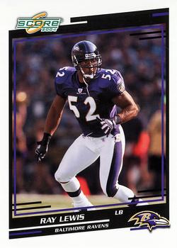 2004 Score - Glossy #25 Ray Lewis Front