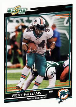 2004 Score - Glossy #174 Ricky Williams Front