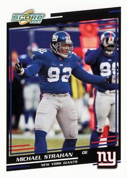2004 Score - Glossy #212 Michael Strahan Front
