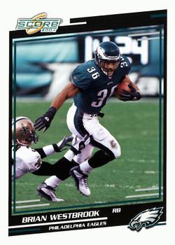 2004 Score - Glossy #238 Brian Westbrook Front