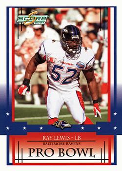 2004 Score - Glossy #333 Ray Lewis Front