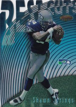 1997 Bowman's Best - Cuts #BC6 Shawn Springs Front