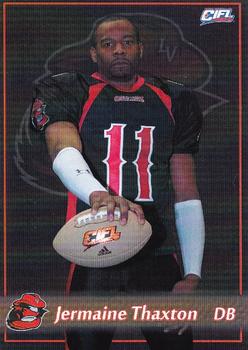 2008 Lehigh Valley Outlawz (CIFL) #11 Jermaine Thaxton Front