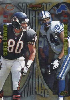 1997 Bowman's Best - Mirror Images #MI8 Curtis Conway / Herman Moore / Terry Glenn / Tim Brown Front