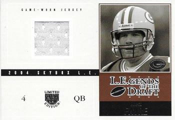 2004 SkyBox LE - LEgends of the Draft Jerseys Silver #LD-BF Brett Favre Front