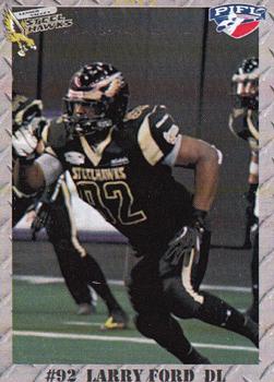 2013 Lehigh Valley Steelhawks (PIFL) #NNO Larry Ford Front