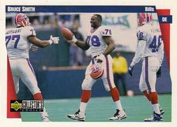 1997 Collector's Choice #114 Bruce Smith Front