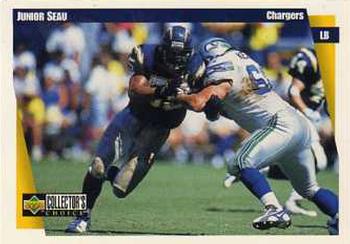 1997 Collector's Choice #140 Junior Seau Front