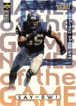 1997 Collector's Choice #55 Junior Seau Front