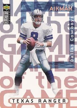 1997 Collector's Choice #60 Troy Aikman Front