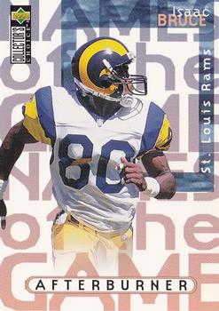 1997 Collector's Choice #81 Isaac Bruce Front