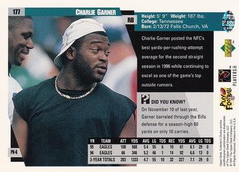 1997 Collector's Choice #177 Charlie Garner Back