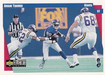 1997 Collector's Choice #189 Amani Toomer Front