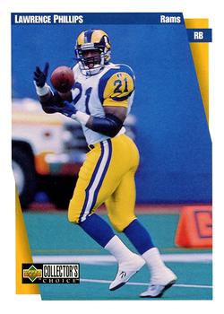 1997 Collector's Choice #253 Lawrence Phillips Front