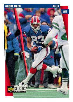 1997 Collector's Choice #407 Andre Reed Front