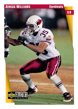 1997 Collector's Choice #425 Aeneas Williams Front