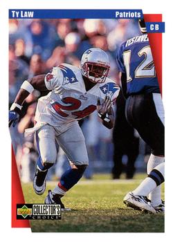 1997 Collector's Choice #507 Ty Law Front