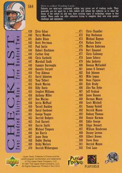 1997 Collector's Choice #564 Dan Marino Back