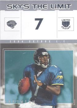 2004 SkyBox LE - Sky's the Limit #10 SL Byron Leftwich  Front