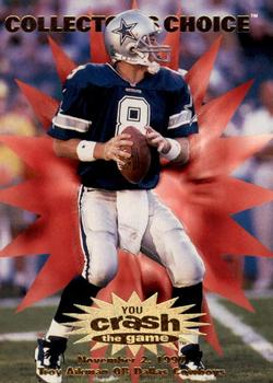 1997 Collector's Choice - You Crash the Game #C1 Troy Aikman Front