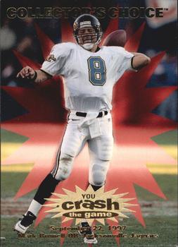 1997 Collector's Choice - You Crash the Game #C7 Mark Brunell Front