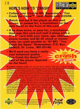 1997 Collector's Choice - You Crash the Game #C8 John Elway Back