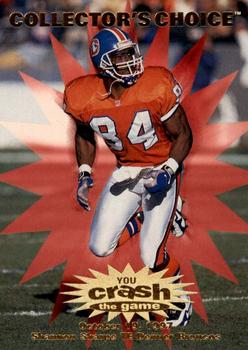 1997 Collector's Choice - You Crash the Game #C17 Shannon Sharpe Front