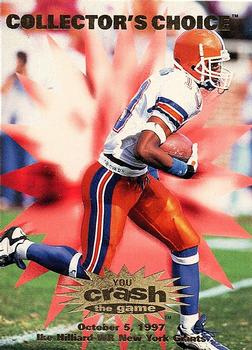 1997 Collector's Choice - You Crash the Game #C19 Ike Hilliard Front