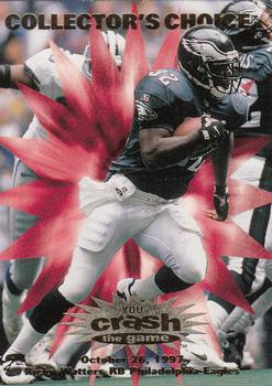 1997 Collector's Choice - You Crash the Game #C27 Ricky Watters Front