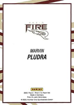2023 Panini Rhein Fire #NNO Marvin Pludra Back